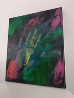 Dotyk Chaosu - obraz akrylowy na płótnie