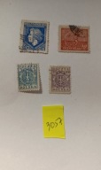 Polska przedwojenna. Zestaw kasowanych. 03057