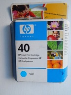 TUSZ HP 40 51640 cyan 650C 1200C ORYGINALNY