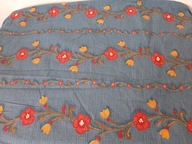 VINTAGE TKANINA MATERIAŁ ZASŁONY 2 SZTUKI Sandvika veveri, Norvay