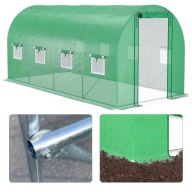 TUNEL FOLIOWY 10m2 OGRODOWY SZKLARNIA MOCNA KONSTRUKCJA FOLIAK 2,5x4x2m