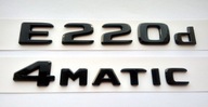 E220d 4Matic Mercedes emblemat