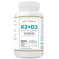 Suplement diety Alto Pharma Witamina K2+D3 tabletki 120 szt.