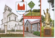 POWIAT NIDZICA-HERB-PAPIEŻ WARMIA I MAZURY