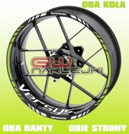 NAKLEJKI VERSYS PASKI FELGI RANTY ZESTAW !!!