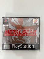 Gra Metal Gear Solid PlayStation 1 PS1 PSX PAL BIG BOX Prawie Perfekcyjne