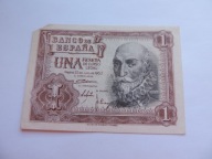 HISZPANIA 1 PESETA 1953