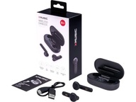 Słuchawki douszne XMUSIC TWS750K Czarny/ WIRELESS AERBUDS