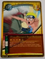 Karta Naruto CCG Jutsu Five Pronged Seal - J-126