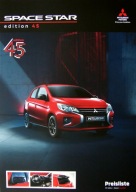Mitsubishi Space Star Edition 45 prospekt model 2024 limitówka