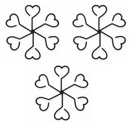 Podpora do roślin kwiatów doniczkowych podpórka chwytak czarna –PLA 3 szt