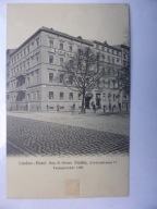 SZCZECIN-STETTIN1905 ROK HOTEL LINDEN.