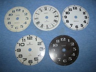 Mera Poltik pięć metalowych tarcz do budzików