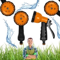 PISTOLET OGRODOWY DO ZRASZANIA NA WĄŻ REGULOWANY BRADAS CZARNY
