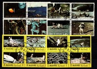 Zestaw znaczków pocztowych ( Kosmos )