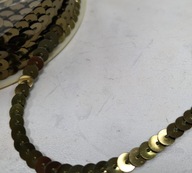 Cekiny na sznurku taśma cekinowa