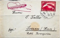 Koperta Zeppelin Polar-Fahrt 1931 – Luftpost – 1 RM – stempel 28.7.31