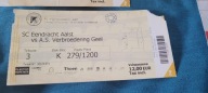 Bilet SC Eendracht Aalst - A.S. Verbroedering Geel