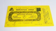 starszy bilet RUCH CHORZÓW - POGOŃ Szczecin 2002
