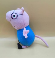 Świnka Peppa śliczna MASKOTKA Świnka TATA 19 cm