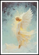 A2 PLAKAT ANIOŁ, PLAKAT Z ANIOŁEM, ANIELSKIE SKRZYDŁA, NUMER 2