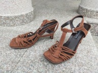 VIA SPIGA nr 40,5/9,5M włoskie eleganckie sandały nowe