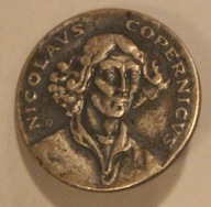 MIKOŁAJ KOPERNIK - NICOLAUS COPERNICUS - PRZYPINKA SYGNOWANA