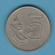 (1UR21) Urugwaj 5 nowe peso, 1981