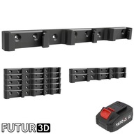 Uchwyt potrójny na akumulator YATO 18V LI-ION bez blokady