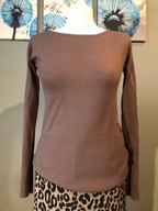 Sweter brązowy Reserved M