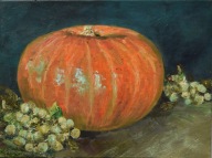 Dynia" obraz olejny na płótnie 30x40cm , oryginał Garncarek Al,,,