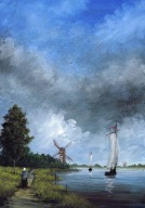 Akwarela "Codzienność" RN