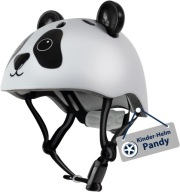 HUDORA Lekki Kask dziecięcy Panda rozmiar XXS 44-47 cm SZARY