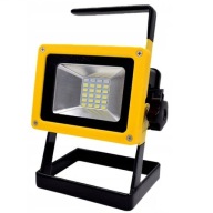 HALOGEN PRZENOŚNY MOCNY LED LAMPA WARSZTATOWA NAŚWIETLACZ BUDOWLANY 30W