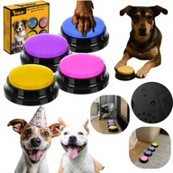 ZABAWKA INTERAKTYWNA DLA PSA PRZYCISKI DZWIEKOWE PISZCZACA EDUKACYJNA PIES