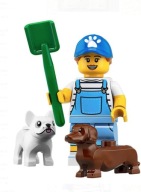 LEGO 71025 SERIA 19 - OPIEKUNKA PSÓW DOG SITTER