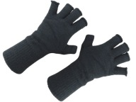 RĘKAWICZKI DZIANINOWE BEZ PALCÓW DŁUGIE XL