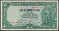 Łotwa 25 latu 1938 - B