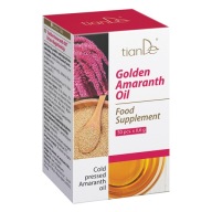Golden amaranth oil 50 energetycznych kapsułek bez glutenu TianDe