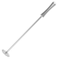 Skrobak do czyszczenia rusztu grilla stal nierdzewna 44 cm - Mustang