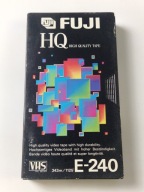 FUJI HQ E-240 KASETA VIDEO VHS MAGNETOWID
