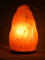 PIĘKNA LAMPKA SOLNA NATURALNY JONIZATOR POWIETRZA SUPER KSZTAŁT