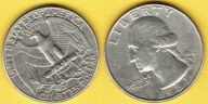 USA 25 Cent 1987 r. D