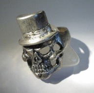 Sygnet Pierścień Pan Sobota Metal wymiar 19 mm