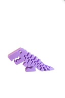 Fioletowy T-Rex Figurka Kolekcjonerska Zabawka Sensoryczna Druk 3D