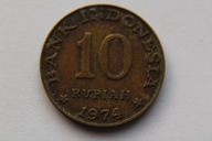 10 RUPIAH 1974 R. INDONEZJA - CL440