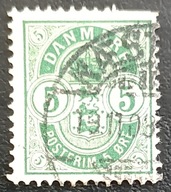 Dania 1895 Mi: 34 B
