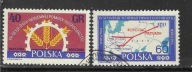 Znaczki Pocztowe Polskie 1130-31..1961 r Kasowane