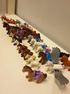 Lego konie mix 28szt plus akcesoria