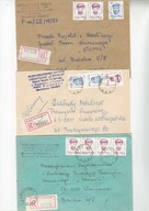 "R"Warszawa 37,41,86-firmowe ciekawe koperty